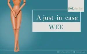A just-in-case wee