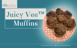 Juicy Vee Muffins recipe