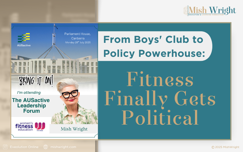 From Boys' Club to Policy Powerhouse Fitness Finally Gets Political